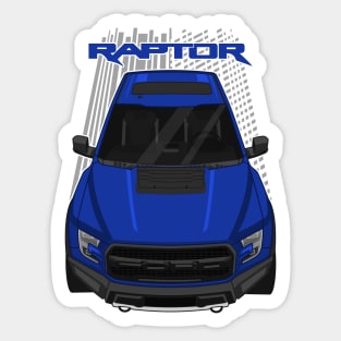 Ford F150 Raptor 2017-2020 - Blue Sticker